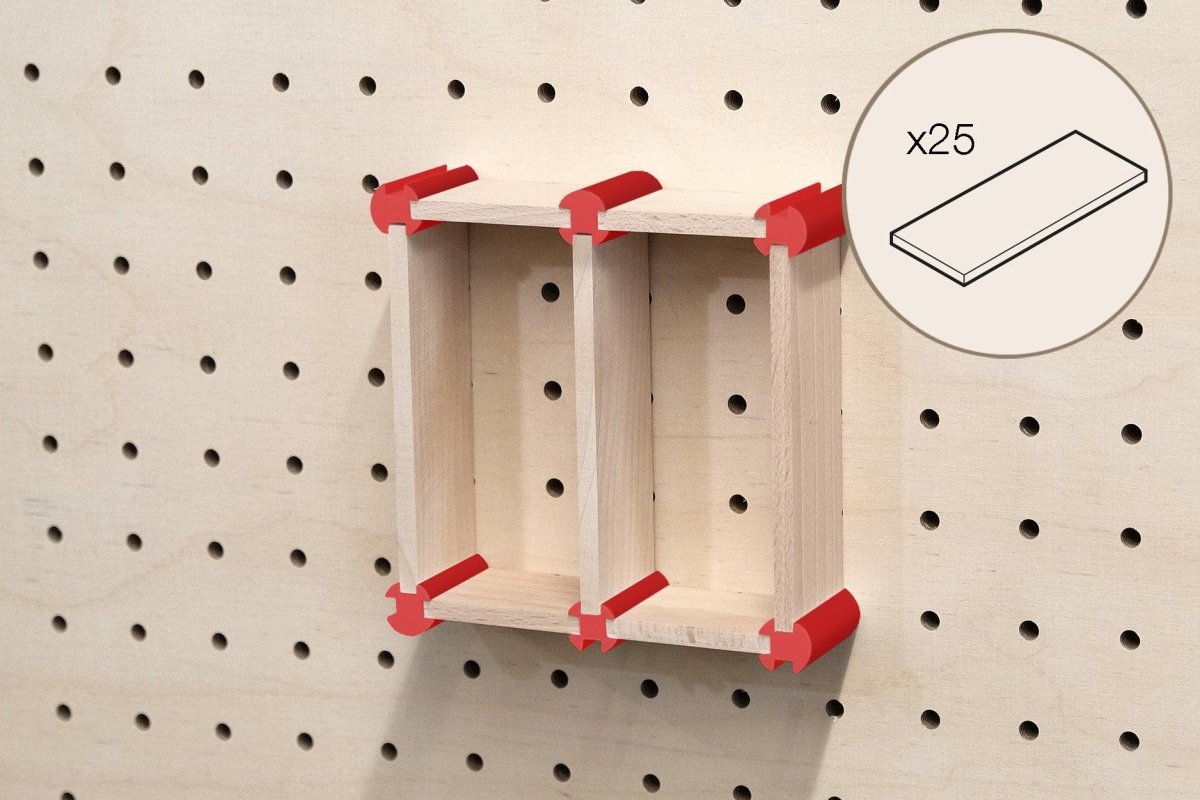 Kit de rangement maquillage pour Pegboard - Accessoires - Aire - A182-21 - 18