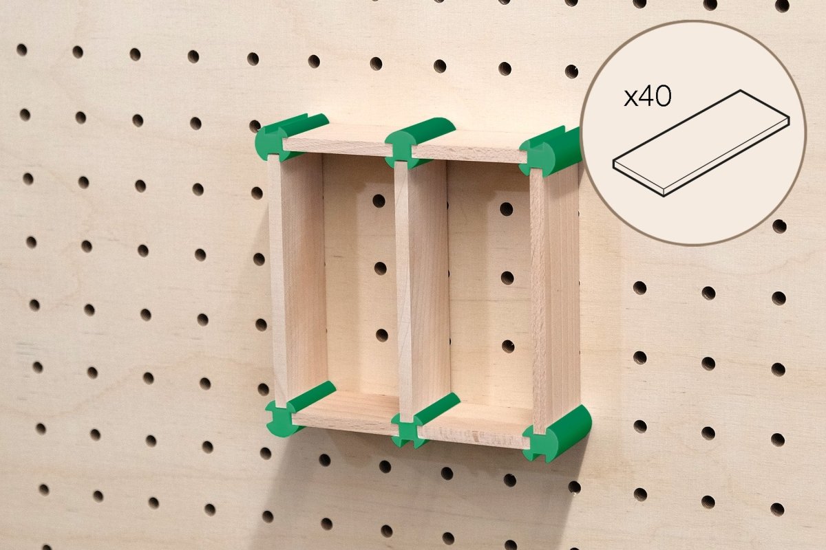 Kit de rangement maquillage pour Pegboard - Accessoires - Aire - A183-29 - 39