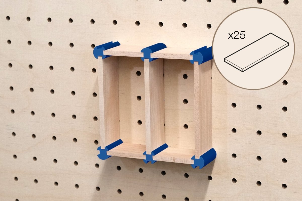 Kit de rangement maquillage pour Pegboard - Accessoires - Aire - A182-28 - 33