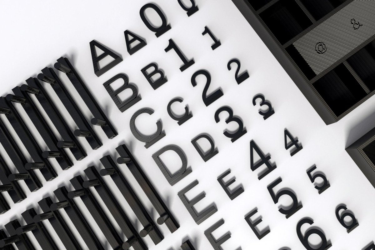 Lettres rails - Accessoires - Aire -  - 13