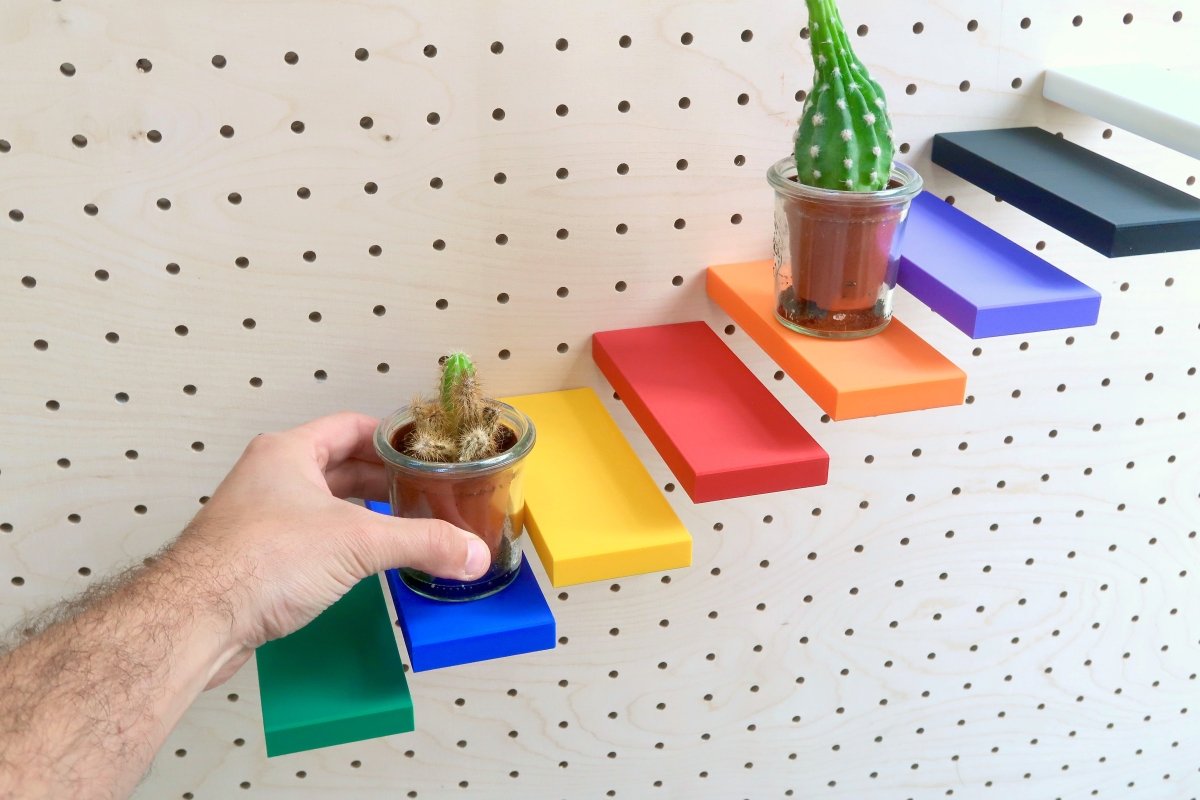 Module droit - Mini étagère pour pegboard - Aire -  - 1