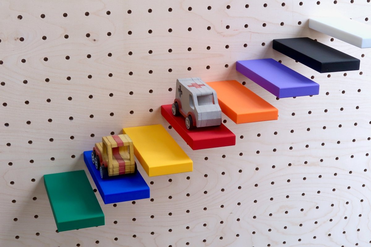 Module droit - Mini étagère pour pegboard - Aire -  - 2
