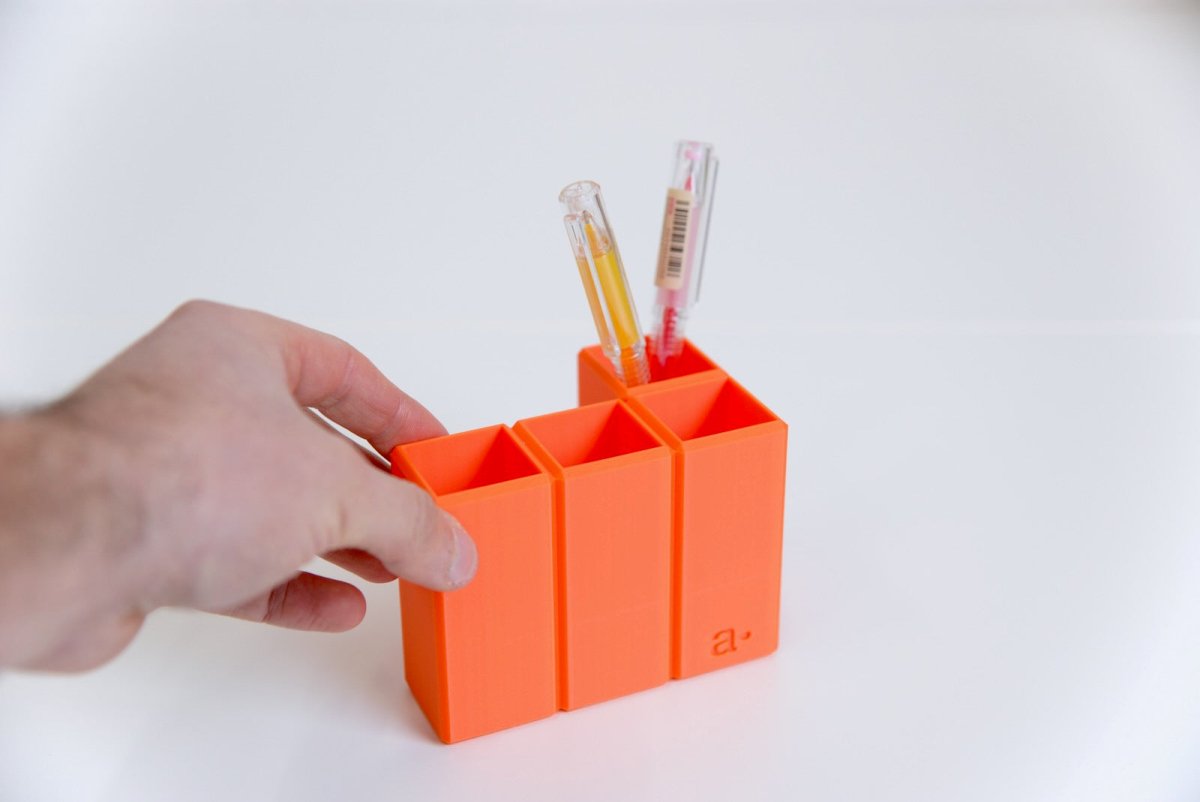 Organiseur de bureau - Pot à stylos modernes et colorés - Colorblocks - Aire -  - 6