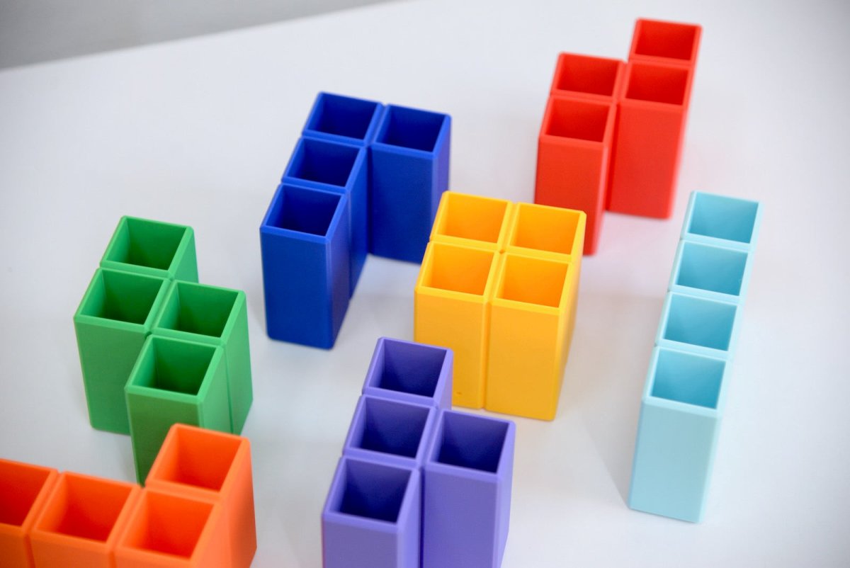 Organiseur de bureau - Pot à stylos modernes et colorés - Colorblocks - Aire -  - 8