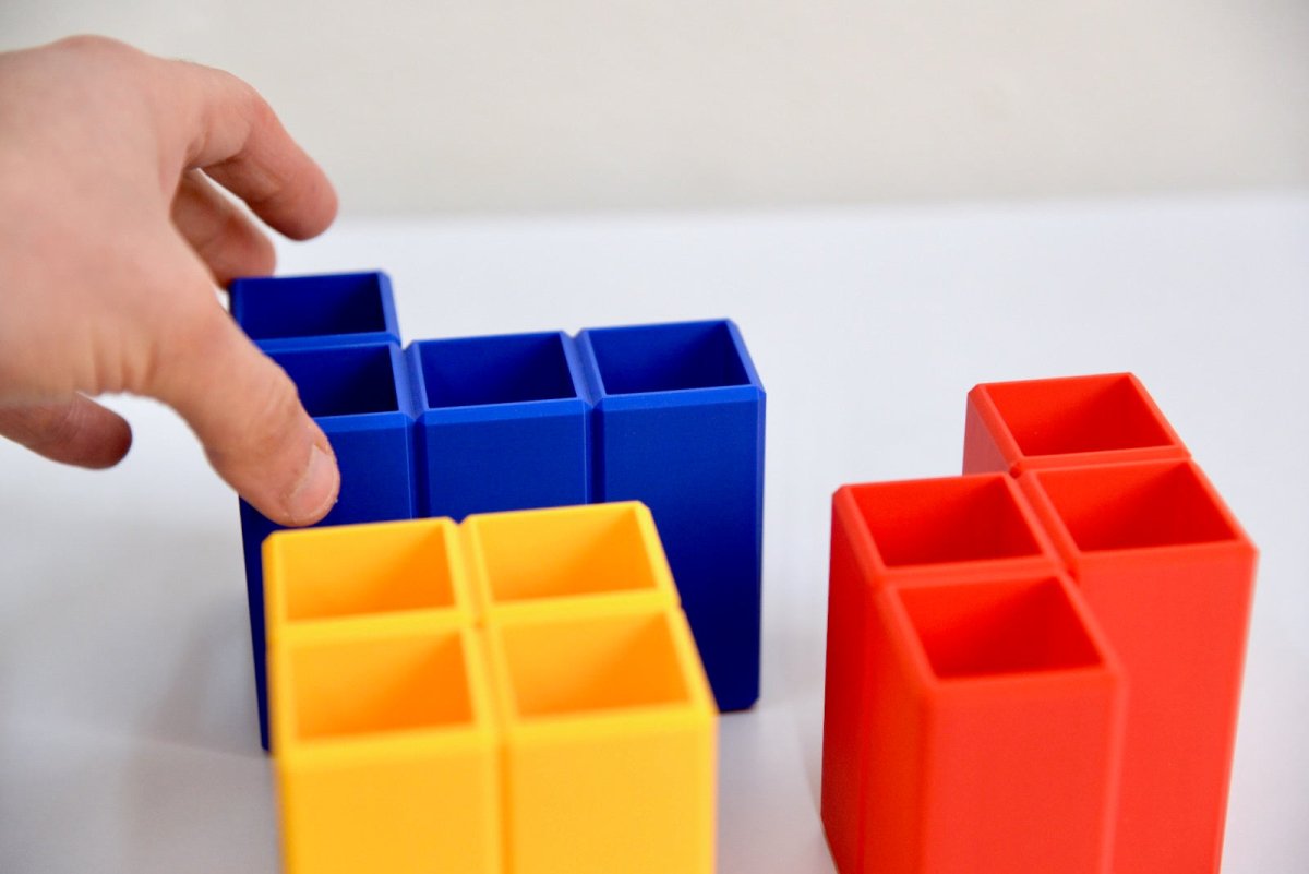 Organiseur de bureau - Pot à stylos modernes et colorés - Colorblocks - Aire -  - 9