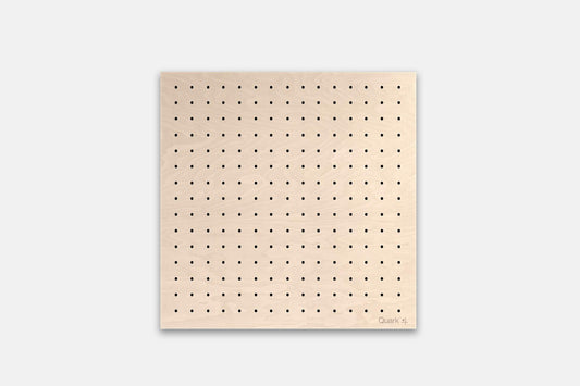 Pegboard wood splinters in 48 cm - Natural OSB perforated panel - Quark