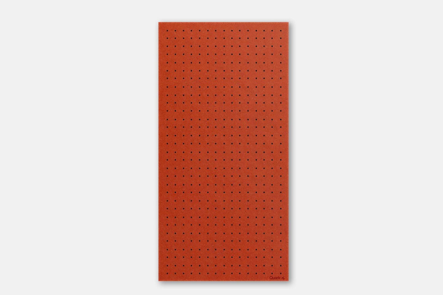 Panneau perforé Pegboard - Étagère murale modulaire en bois - 96 cm - Orange - Quark