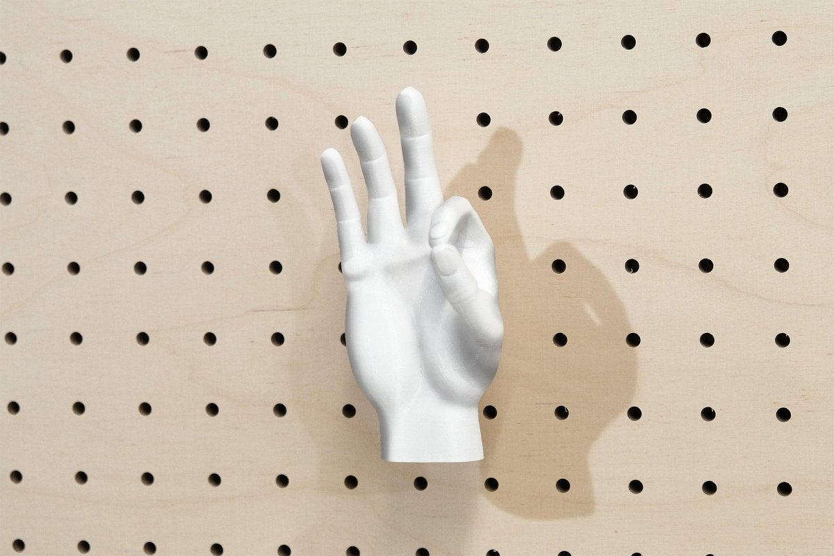 Patère en forme de Main - Déco Maison en impression 3D - Accessoires - Aire - A97-13 - 29