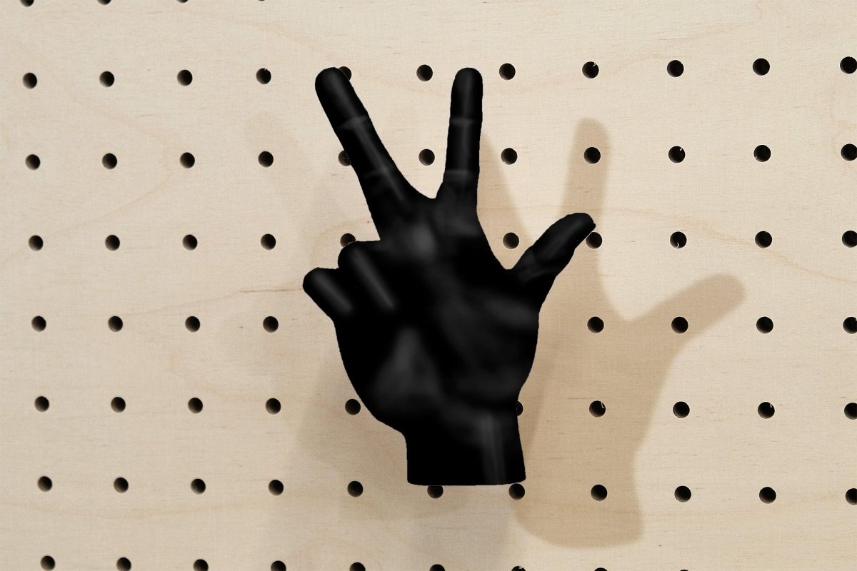 Patère en forme de Main - Déco Maison en impression 3D - Accessoires - Aire - A100-17 - 21