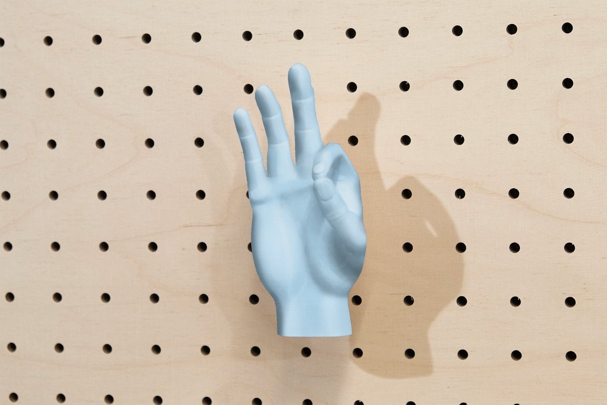 Patère en forme de Main - Déco Maison en impression 3D - Accessoires - Aire - A97-2 - 33