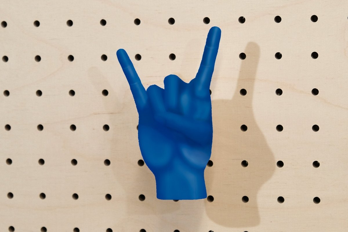 Patère en forme de Main - Déco Maison en impression 3D - Accessoires - Aire - A98-28 - 36