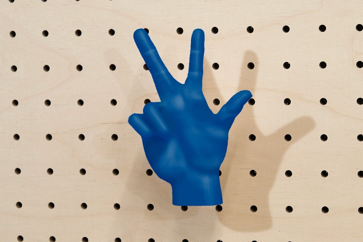 Patère en forme de Main - Déco Maison en impression 3D - Accessoires - Aire - A100-28 - 46