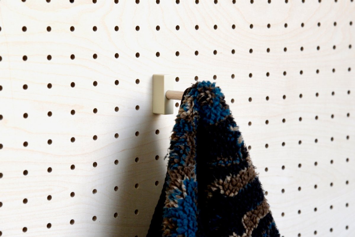 Patère - Porte Manteau solide pour Pegboard - Accessoires - Aire - A79-1 - 2