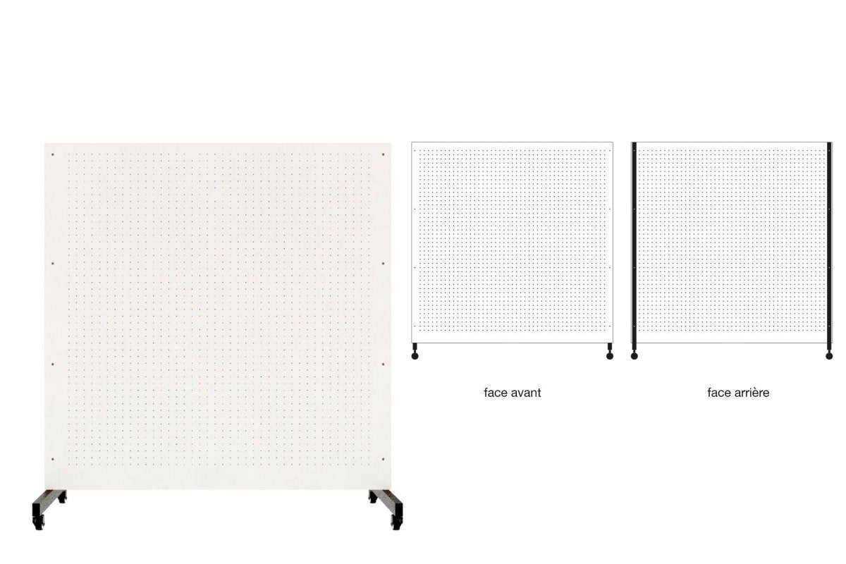 Pegboard autoportant et mobile sur roulettes - Pegboard - Aire - A234-1 - 18