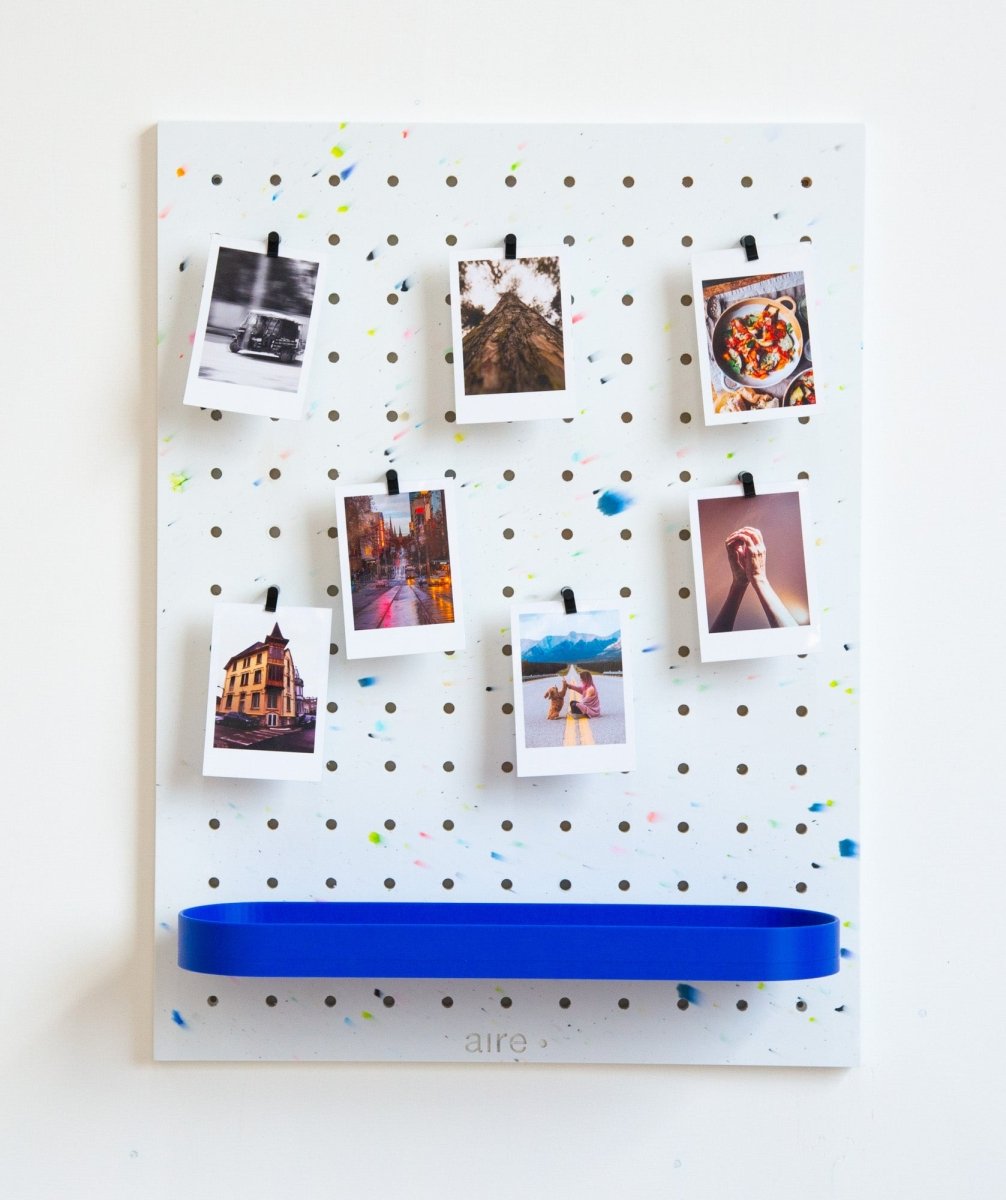 Pegboard Polygood - 100% Plastique recyclé avec accessoires - Aire -  - 2