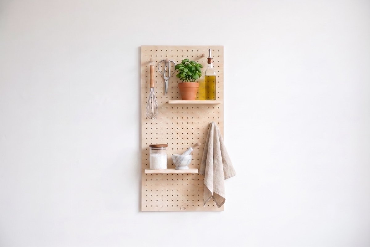 Pegboard Starter Kit : l'étagère modulaire personnalisable parfaite. - Rangement mural modulable - Aire -  - 9