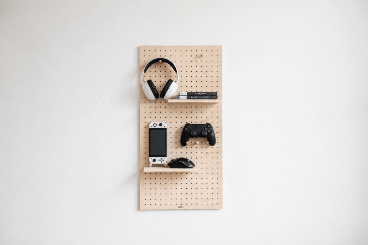 Pegboard Starter Kit : l'étagère modulaire personnalisable parfaite. - Rangement mural modulable - Aire -  - 5