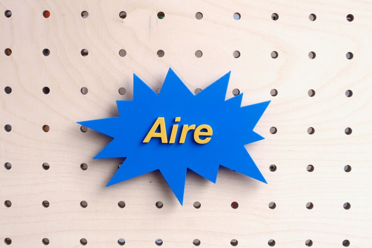 Pictogrammes et insignes pour panneau perforé - Accessoires - Aire - A241-3 - 4