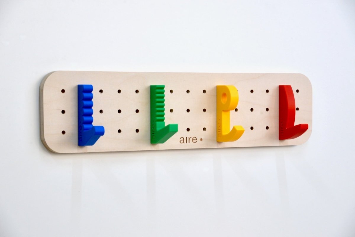 Porte manteau CrazyHooks - Pegboard - Aire -  - 1