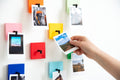 Porte photo mural coloré - Aire -  - 1