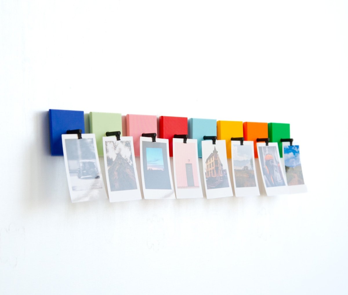 Porte photo mural coloré - Aire -  - 14