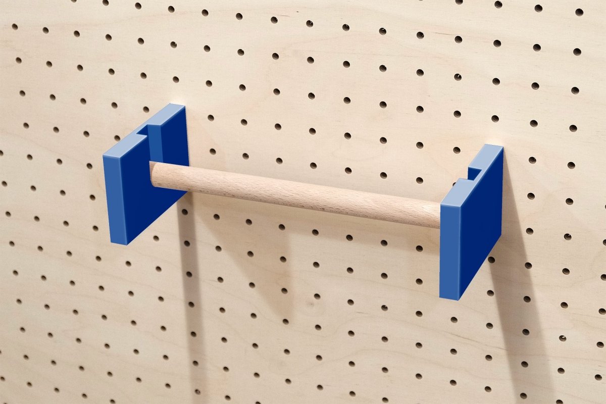Porte rouleau essuie - tout pour Pegboard - Accessoires - Aire - A102-28 - 15