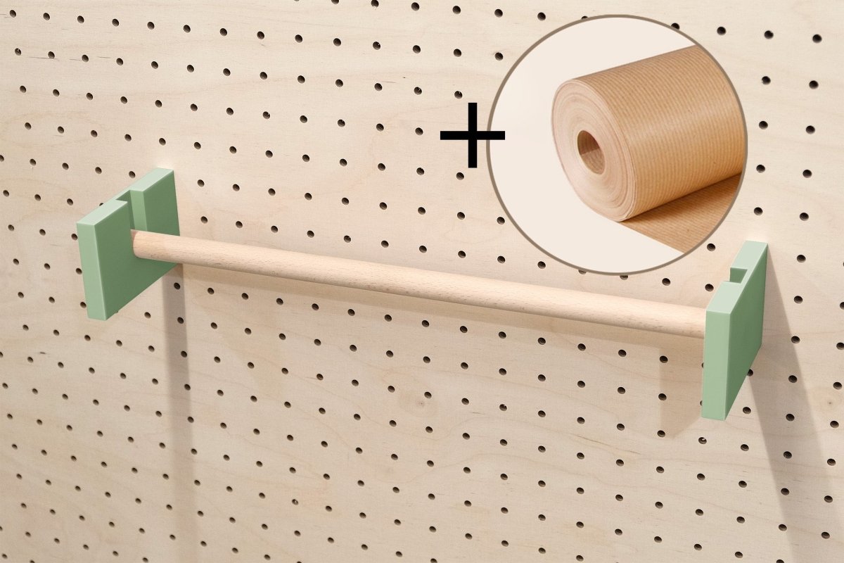 Porte rouleau kraft pour Pegboard - Accessoires - Aire - A104-7 - 30