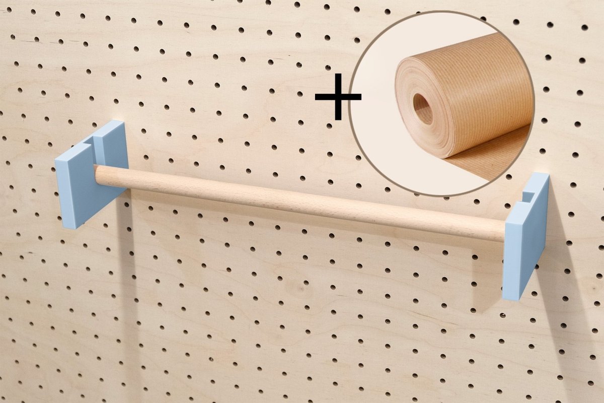 Porte rouleau kraft pour Pegboard - Accessoires - Aire - A104-2 - 29