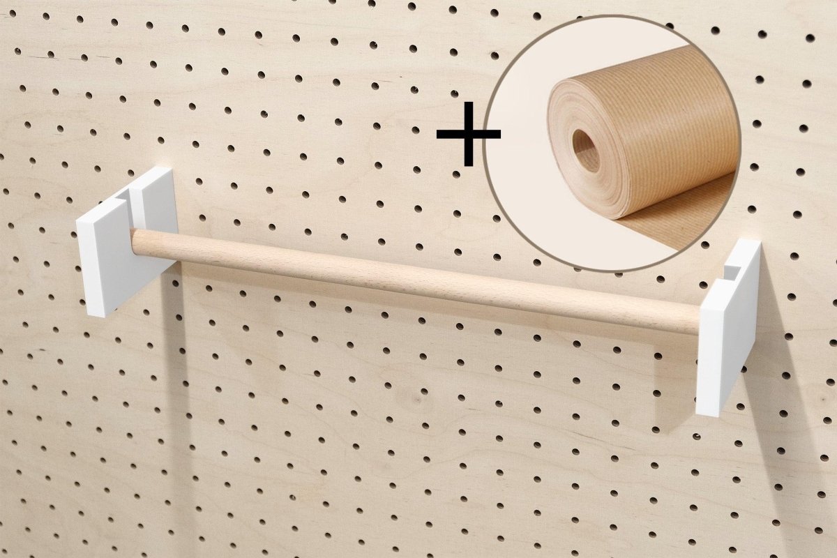 Porte rouleau kraft pour Pegboard - Accessoires - Aire - A104-13 - 20