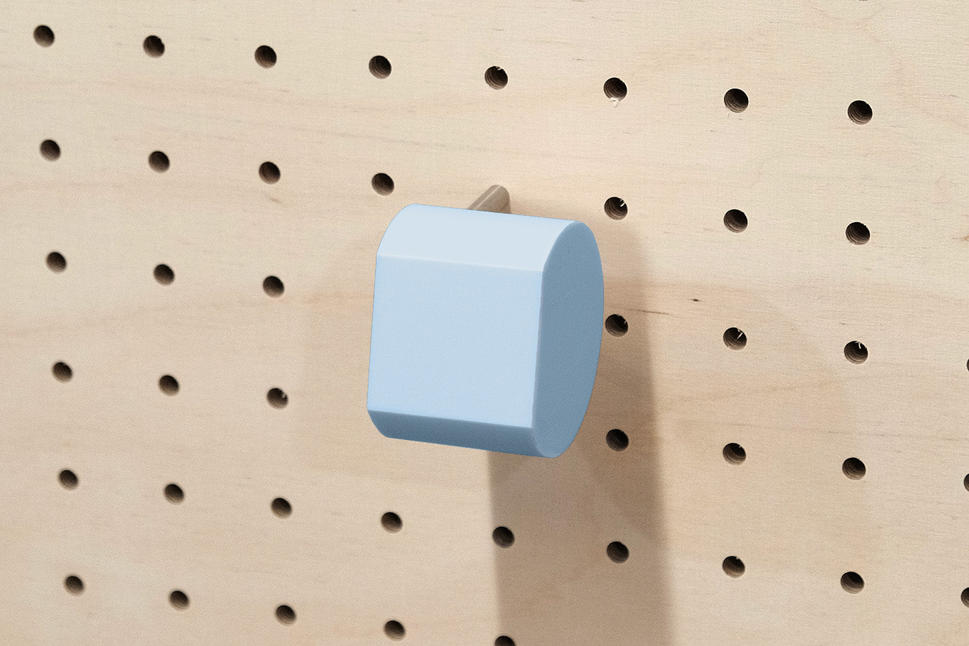 Wall-mounted watch holder for Pegboard - 3D printed and stainless steel watch holder