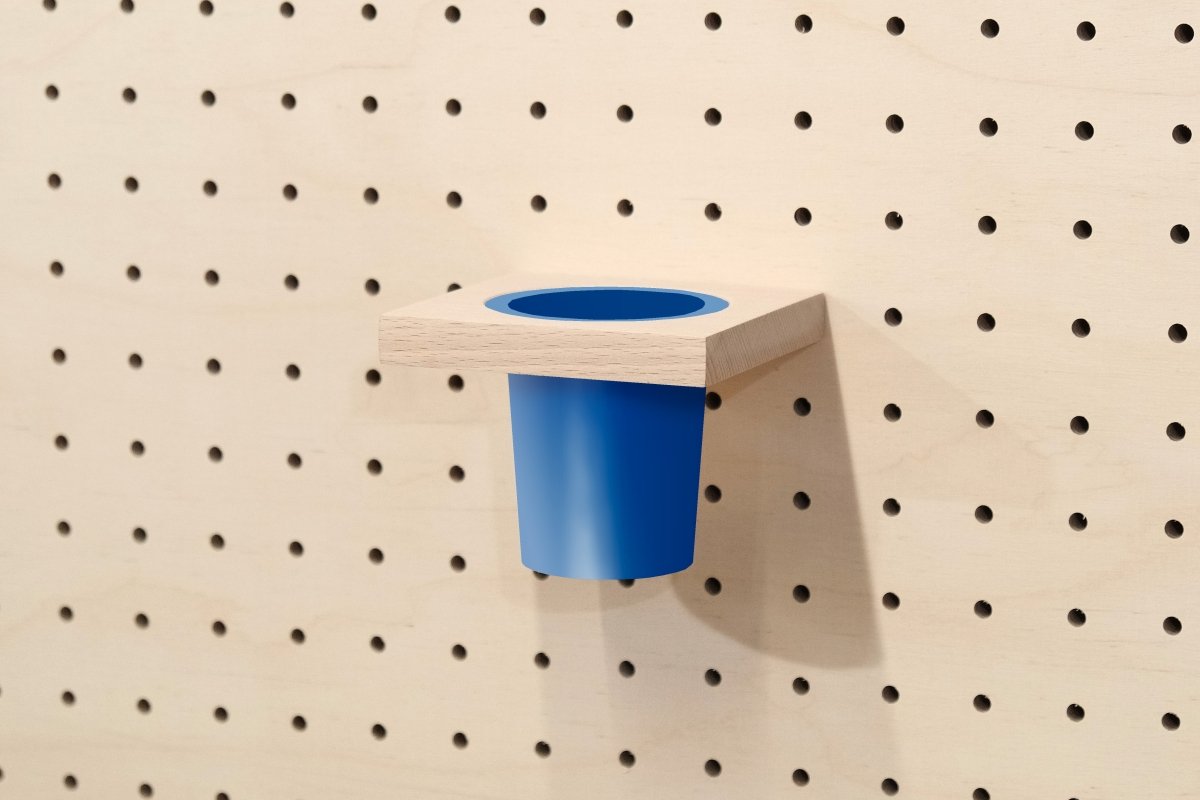 Pot à crayons suspendu pour Pegboard - Accessoires - Aire - A51-28 - 19