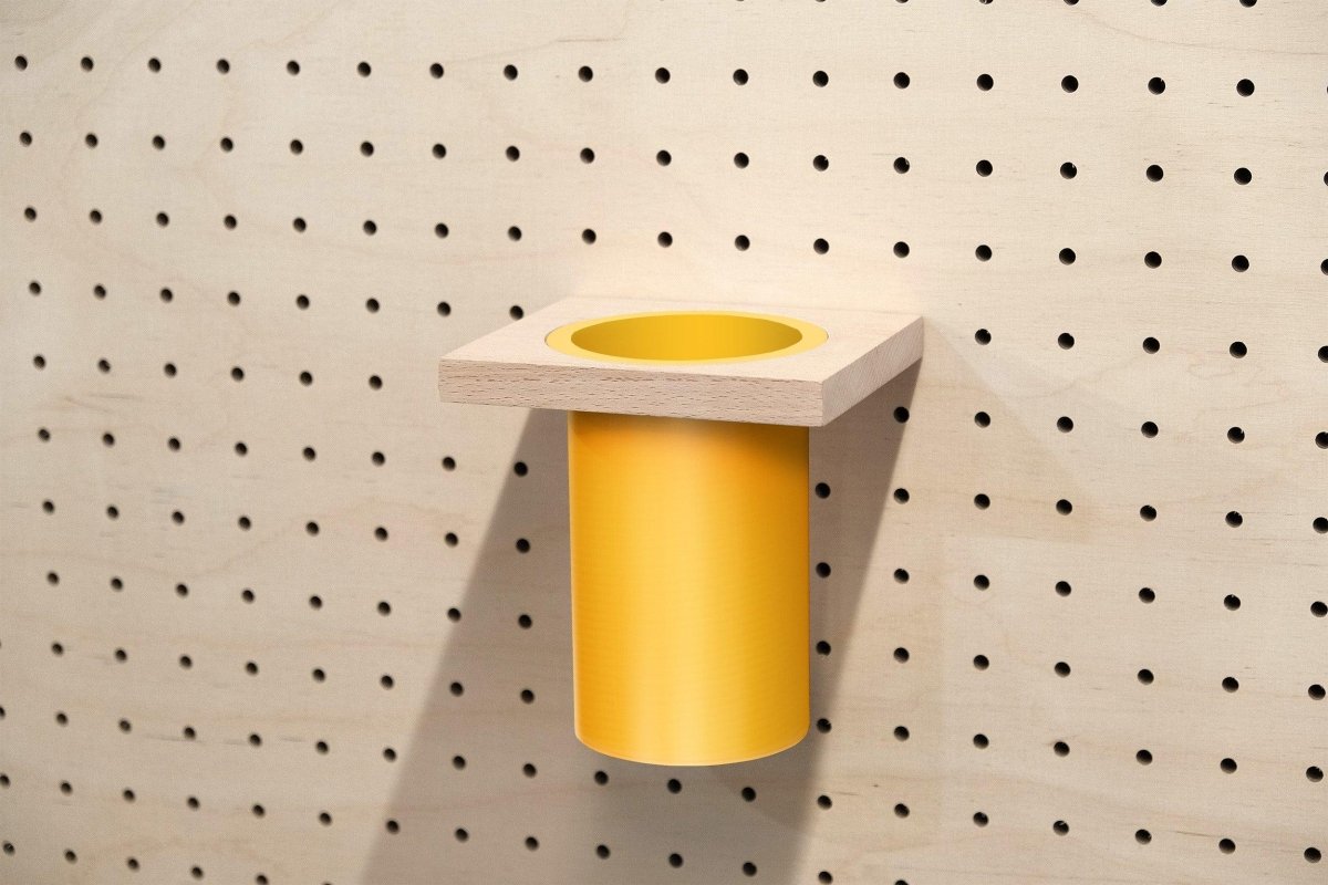Pot à ustensiles pour Pegboard - Rangement créatif pour la cuisine - Accessoires - Aire - A71-27 - 16