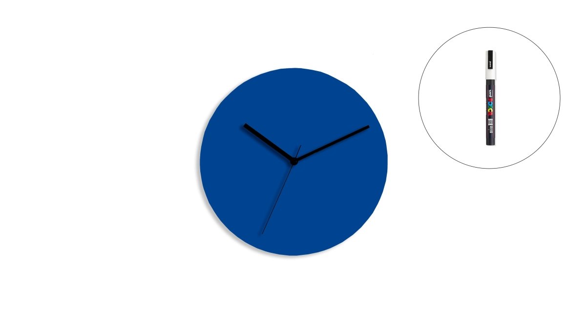 Sketch Clock® : L'horloge colorée créative et personnalisable à l'infini - Horloge - Aire - M195-21 - 24