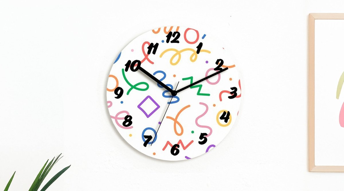 Sketch Clock® : L'horloge colorée créative et personnalisable à l'infini - Horloge - Aire - A212-X - 6