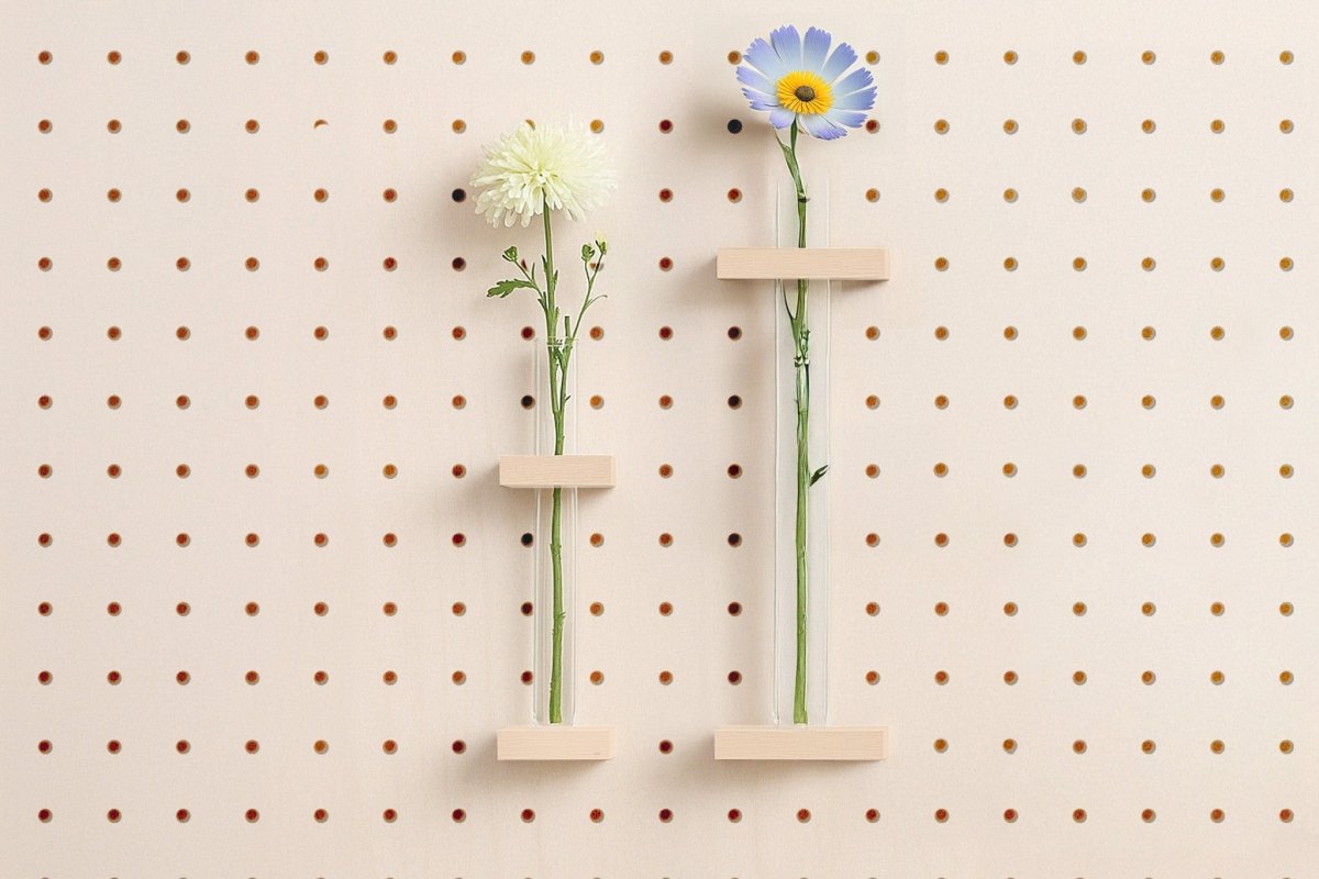 Soliflore solo - Porte - fleur pour Pegboard - Accessoires - Aire - A63-1 - 10