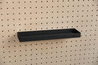 Pegboard Shelf with Lip – Wall-Mounted Storage Shelf