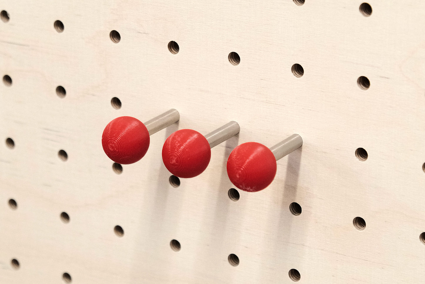 Colored pins - Pin with colored ball for Pegboard