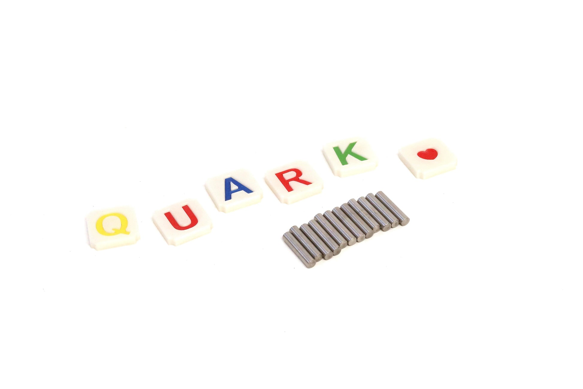 Lettres en impression 3D pour Pegboard - Quark