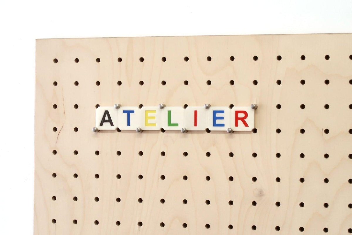 Lettres Scrabble colorées - Accessoires - Aire - A188-1 - 2