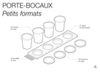 Porte bocaux - étagère pour épices et perles - accessoire pour Pegboard - Accessoires - Aire - A144-1 - 6