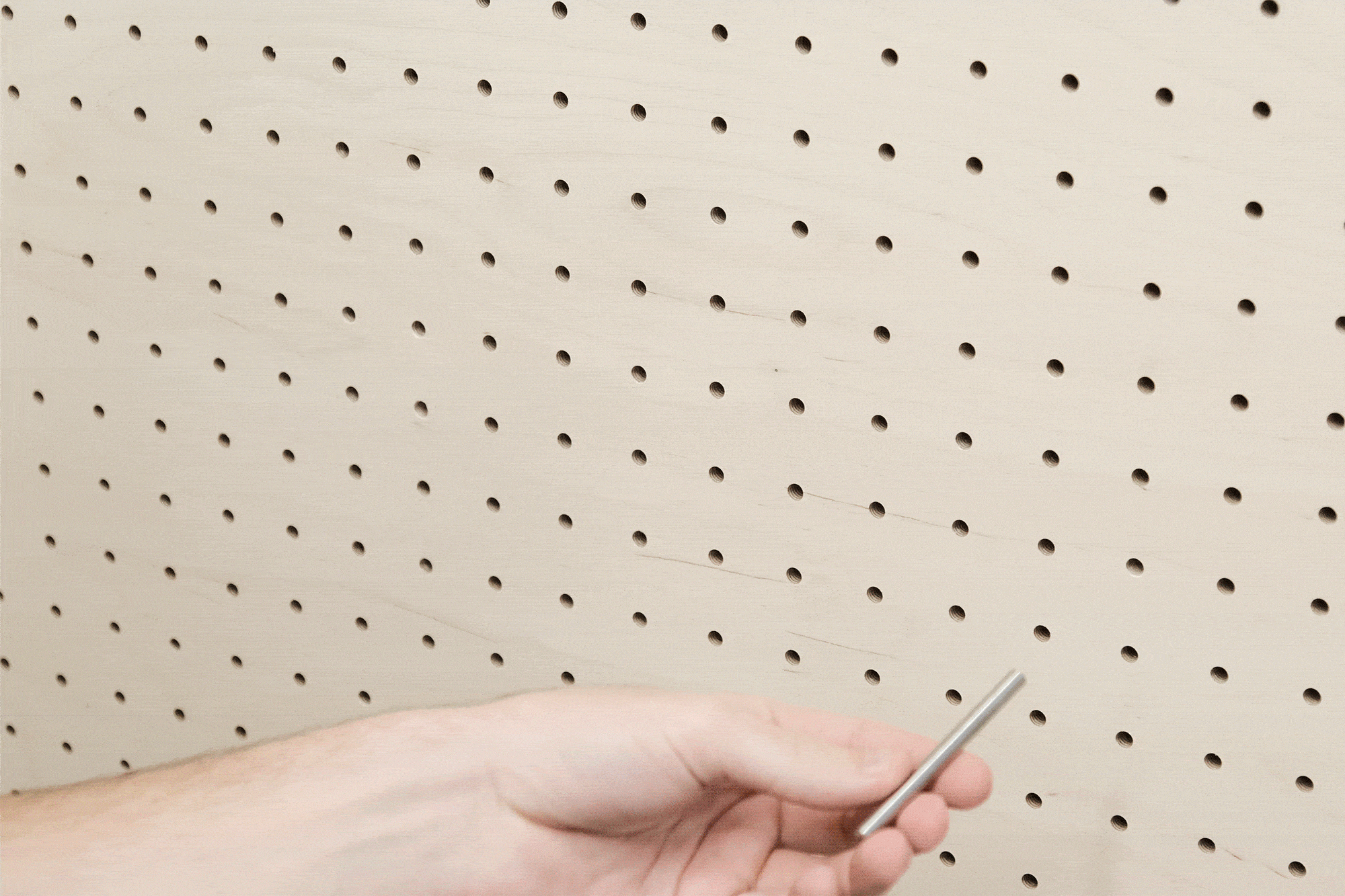 Porte bocaux - étagère pour épices et perles - accessoire pour Pegboard - Quark