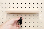 Porte - clés magnétique en bois pour Pegboard - 4 trousseaux - Accessoires - Aire - A87-1 - 1