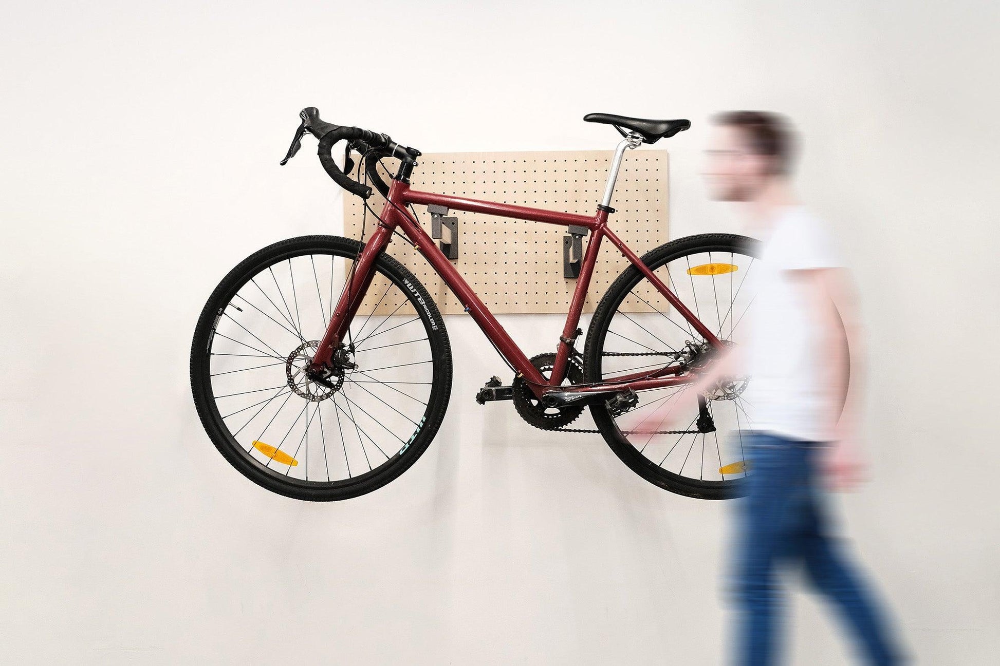 Wall Bike Rack for Pegboard: Wall Bike Rack - Quark