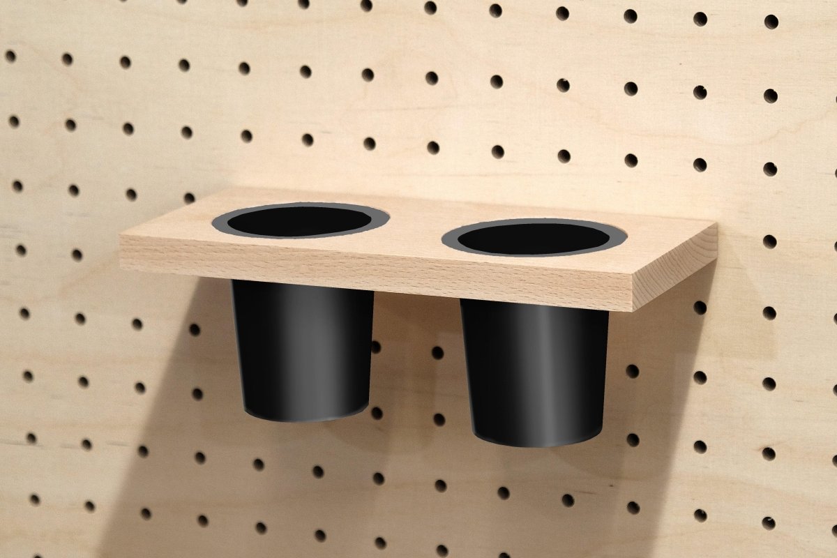 Pot à crayons suspendu pour Pegboard - Accessoires - Aire - A52-17 - 13