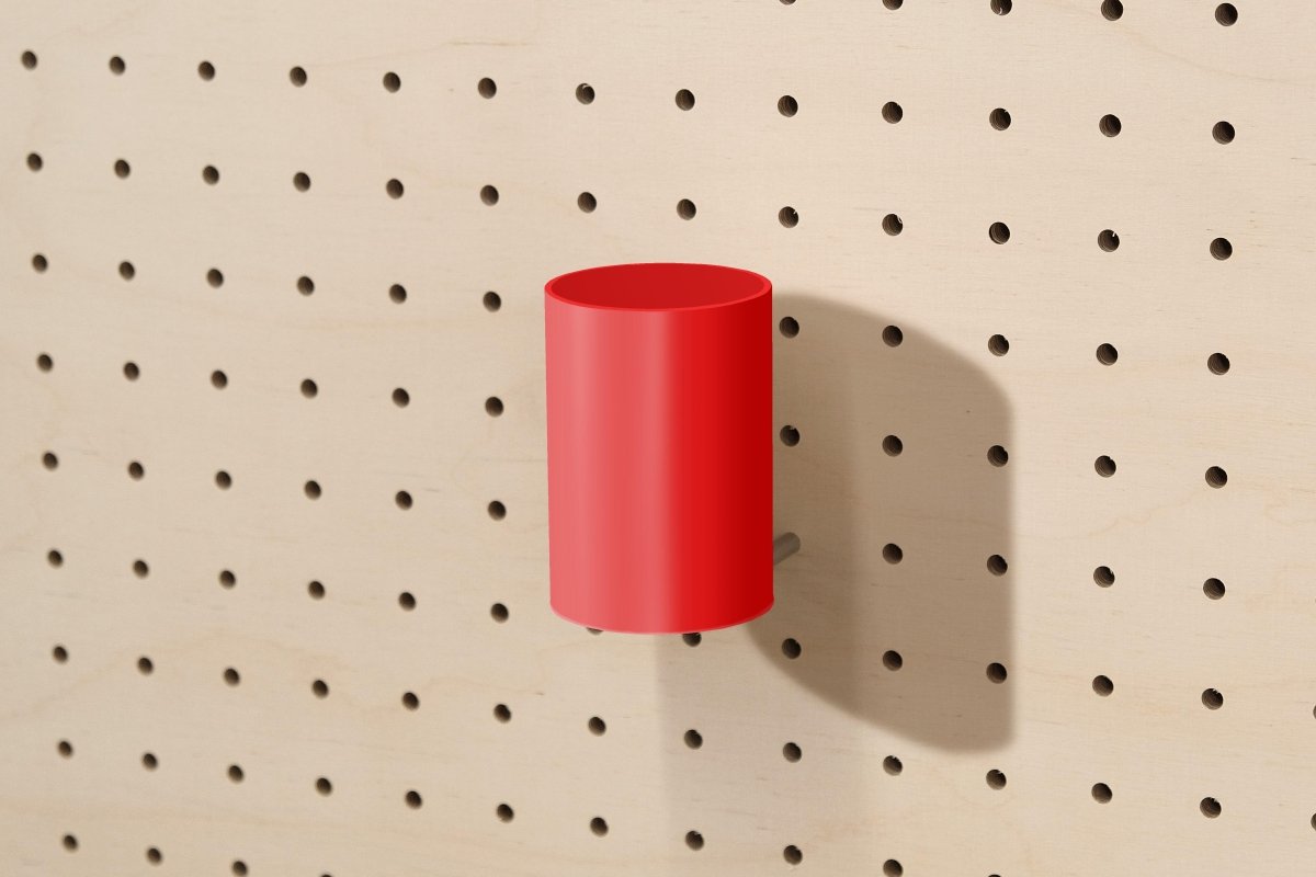 Pot à stylos flottant pour Pegboard - Design minimaliste - Accessoires - Aire - A53-21 - 7