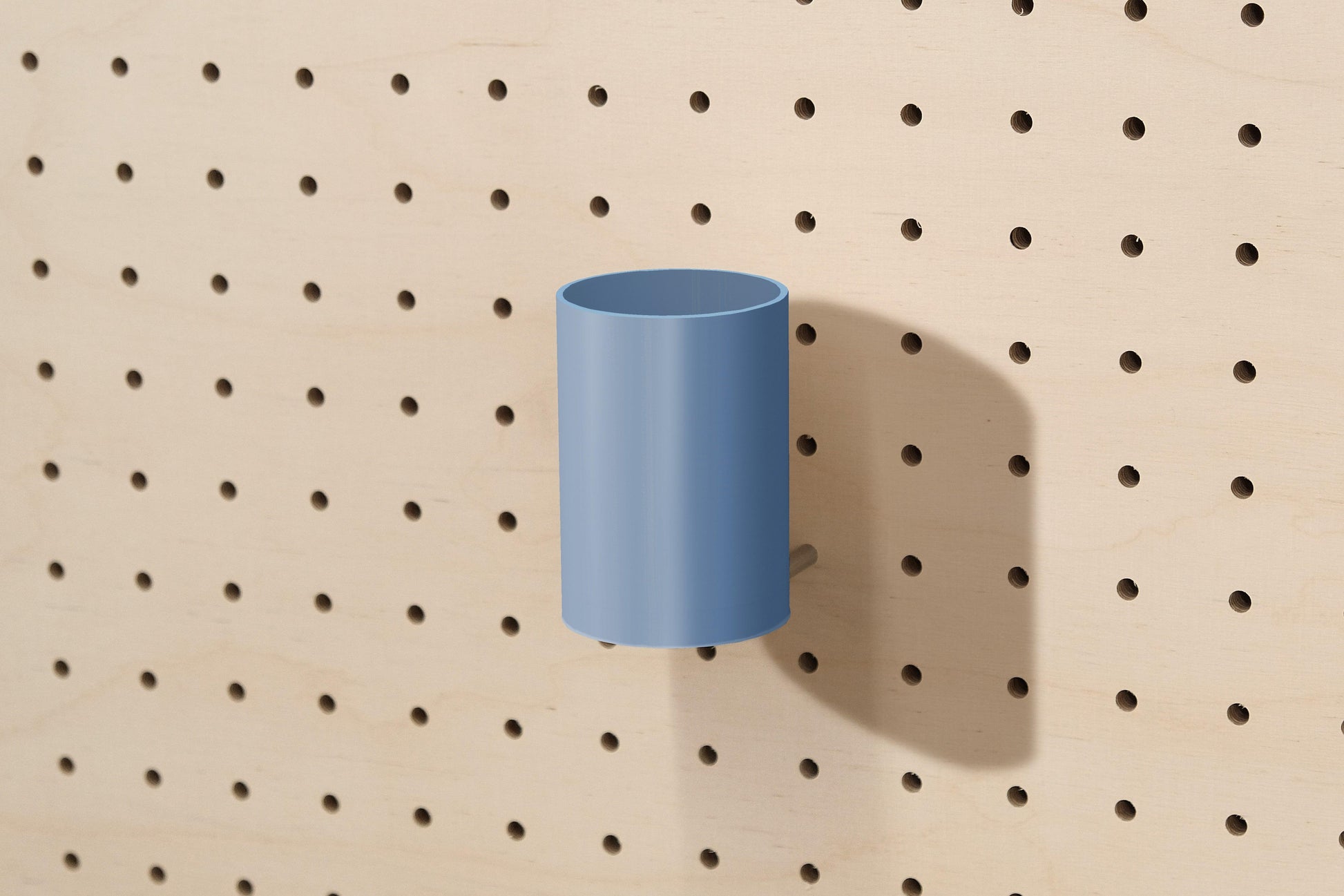 Pot à stylos flottant pour Pegboard - Design minimaliste - Quark