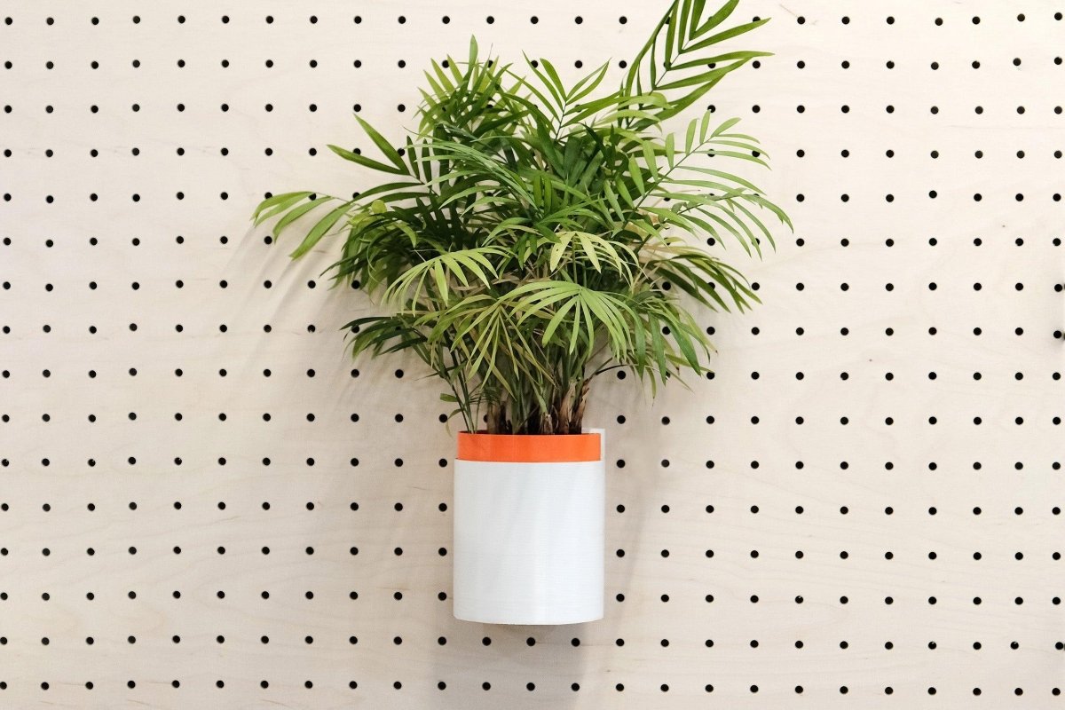 Pot de fleurs avec réservoir à eau - fabriqué en impression 3D - Accessoires - Aire - A75-8 - 5