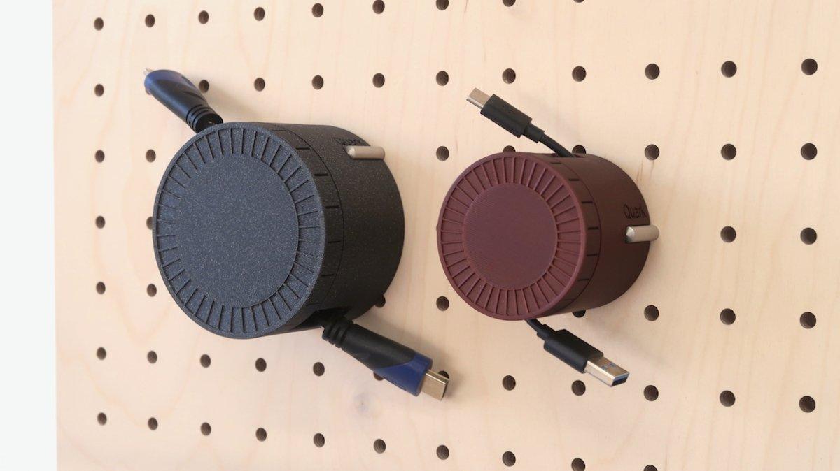 Roule - câble téléphone - Enrouleur de câble pour Pegboard - Accessoires - Aire - A90-17 - 5