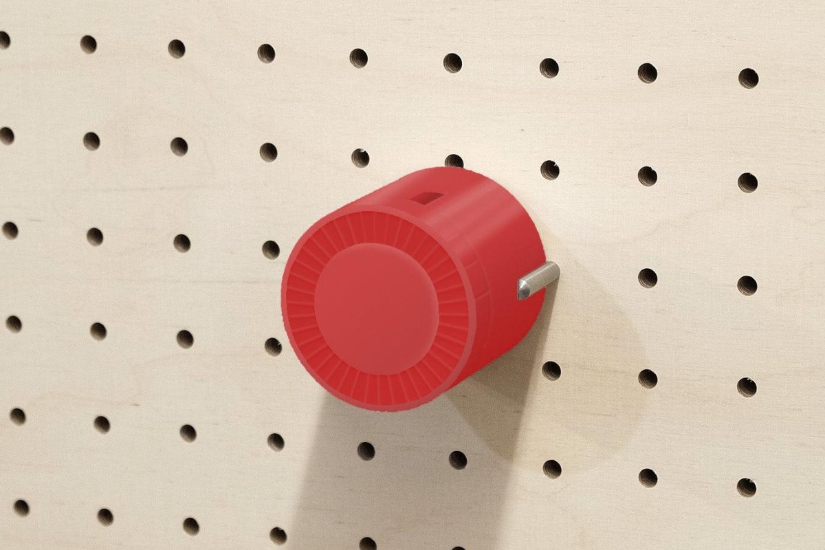 Roule - câble téléphone - Enrouleur de câble pour Pegboard - Accessoires - Aire - A90-21 - 9