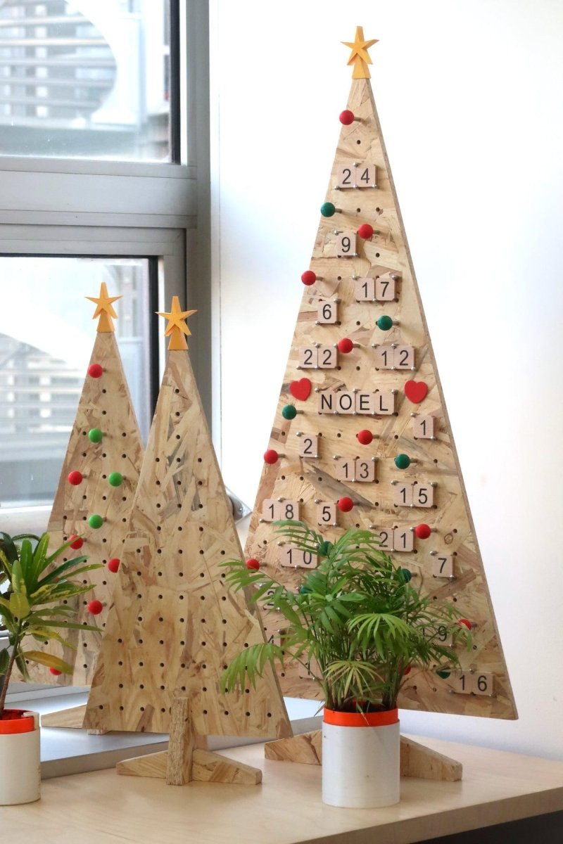 Sapin de Noël en bois écologique et durable - Aire - SAP2-K1-K2 - 5